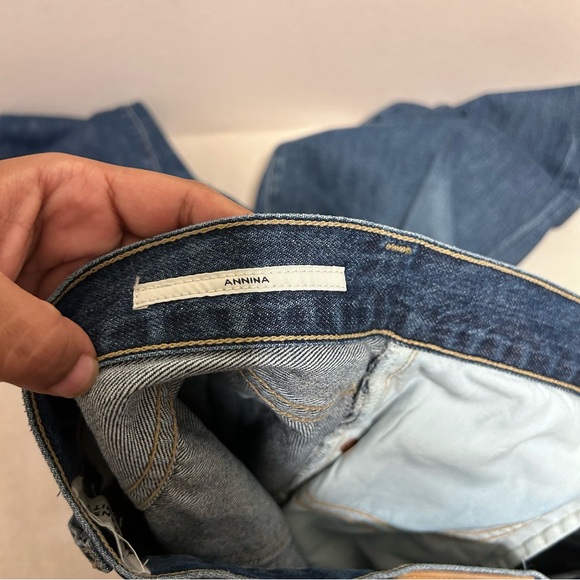 Citizens of Humanity Annina Premium Vintage Hi-Rise Button Fly Wide Leg Jean 32 - Picture 7 of 13